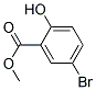 METHYL 5-BROMO-2-HYDROXYBENZOATE Struktur