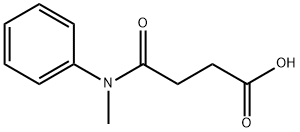 4-(METHYLANILINO)-4-OXOBUTANOIC ACID Struktur