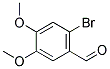 6-bromo-3,4-dimethoxybenzaldehyde  Struktur