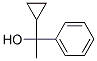 alpha-cyclopropyl-alpha-methylbenzyl alcohol Struktur