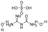 Amidinourea sulfate dihydrate Struktur