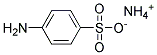 4-Aminobenzenesulfonic acid ammonium salt Struktur