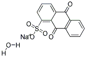 Anthraquinone-1-sulfonic acid sodium salt monohydrate Struktur