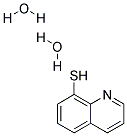 8-Quinolinethiol dihydrate  Struktur