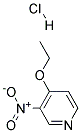 3-Nitro-4-Ethoxy-Pyridine HCl Struktur