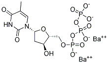 Thymidine-5'-Triphosphorate, Barium Salt Struktur