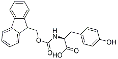 Fmoc-D-4-Hydroxyphenylalanine Struktur