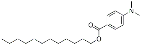 4-Dimethylamino-Benzoic Acid Dodecyl Ester Struktur