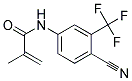 4-Cyano-N-Methacryloyl-3-Trifluoromethyl Aniline Struktur