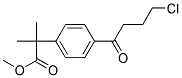 Methyl 4-(4-Chloro-1-Oxobutyl)- A,A-Dimethyl-Benzeneacetate Struktur