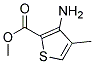 3-Amino-4-methyl-Thiophen-2-Carboxylic acid methyl ester Struktur