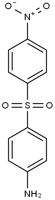 4-Amino-4'-nitrobiphenyl sulphone Struktur