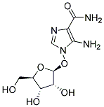 5-Amino-1H-imidazole-4-carboxamide-1-beta-D-ribofuranoside Struktur