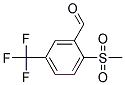 2-(Methylsulphonyl)-5-(trifluoromethyl)benzaldehyde Struktur