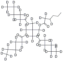 PENTAERYTHRITOL TETRAHEXANOATE (D44, 98%) Struktur