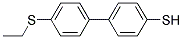 4-(4-ETHYLTHIOPHENYL)THIOPHENOL 96% Struktur