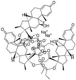 BETAMETHASONE SODIUM PHOSPHATE BP STANDARD(CRM STANDARD) Struktur