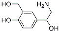 4-(2-AMINO-1-HYDROXY-ETHYL)-2-HYDROXYMETHYL-PHENOL Struktur