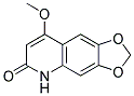 8-METHOXY-5H-[1,3]DIOXOLO[4,5-G]QUINOLIN-6-ONE Struktur