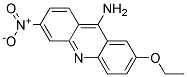 9-Amino-2-Ethoxy-6-Nitroacridine Struktur