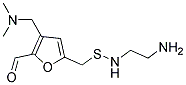 5-[[(2-Aminoethylamino)Thio] Methyl-N,N-Dimethyl]-2-Furammethanamine Struktur