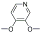 3,4-Dimethoxypyridine Struktur