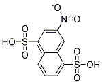 2-Nitronaphthalene-4,8-Disulfonic Acid Struktur