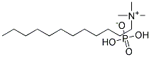 Dodecyl trimethyl ammonium hydrogen phosphate Struktur