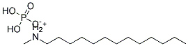 Tridecyl methyl ammonium phosphate Struktur