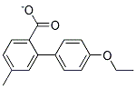 4-Ethoxylphenyl-4'-Methylbenzoate Struktur