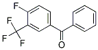 4-Fluoro-3-(trifluoromethyl)benzophenone, 97+% Struktur