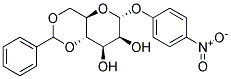 4-NITROPHENYL 4,6-O-BENZYLIDENE-A-D-MANNOPYRANOSIDE Struktur