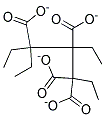 TETRAETHYLPROPANE-1,2,3,3-TETRACARBOXYLATE Struktur