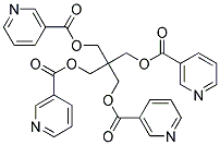 PENTAERYTHRITOL TETRANICOTINATE Struktur