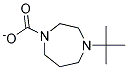 N-T-BUTYL-1-HOMOPIPERAZINECARBOXYLATE Struktur