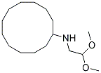 N-CYCLODODECYL-2-AMINOACETADEHYDE DIMETHYLACETAL Struktur