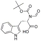 N-BOC-N-FORMYL-L-TRYPTOPHAN Struktur