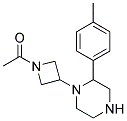 N-ACETYL-3(P-METHYLPHENYLPIPERAZINYL)AZETIDINE Struktur