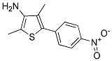 METHYL 3-AMINO-4-METHYL-5-(4-NITROPHENYL)THIOPHENE Struktur