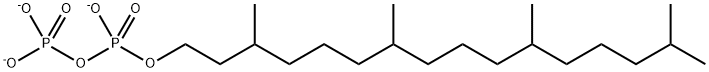 GERANYLGERANYL DIPHOSPHATE, TRISAMMONIUM SALT Struktur