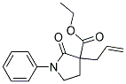 ETHYL 3-ALLYL-2-OXO-1-PHENYLPYRROLIDINE-3-CARBOXYLATE Struktur