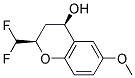 CIS-2-DIFLUOROMETHYL-6-METHOXYCHROMAN-4-OL Struktur