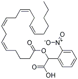 ARACHIDONIC ACID, A-CARBOXY-2-NITROBENZYL ESTER Struktur