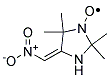 4-NITROMETHYLENE-2,2,5,5-TETRAMETHYLIMIDAZOLIDINE-1-OXYL Struktur