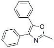 4,5-DIPHENYL-2-METHYLOXAZOLE Struktur