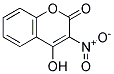 3-NITRO-4-HYDROXY COUMARIN Struktur