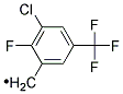 3-CHLORO-2-FLUORO-5-(TRIFLUOROMETHYL)BENZYL Struktur