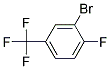 3-BROMO-4-FLUORO TRIFLUOROMETHYL BENZENE Struktur