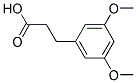 3,5-DIMETHOXYPHENYLPROPIOIC ACID Struktur