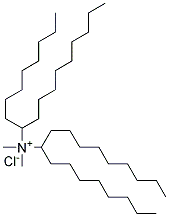 Dioctyl, decyl dimethyl ammonium chloride Struktur